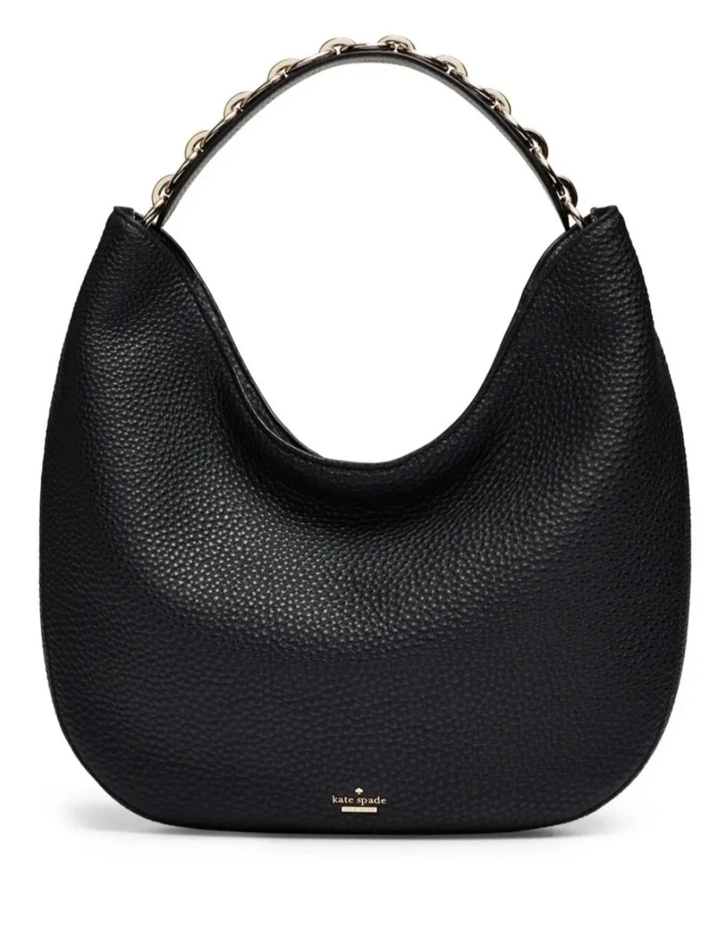 Kate Spade Black Heather Hobo Bag